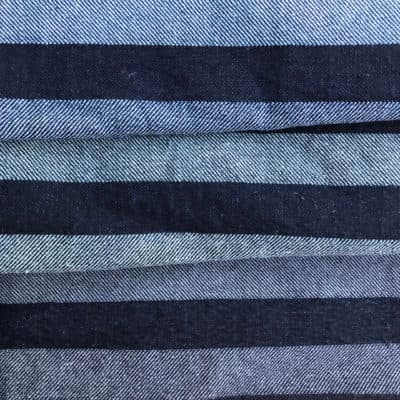Bold Indigo Weaver’s Blanket Stripe