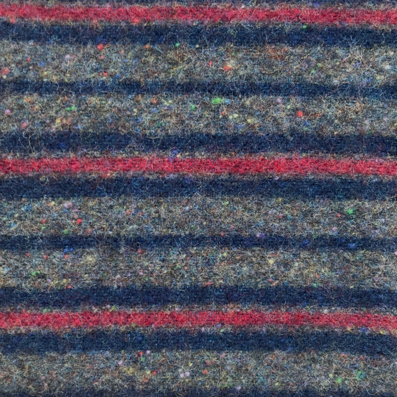 Liner Stripe Donegal Wool Blanket