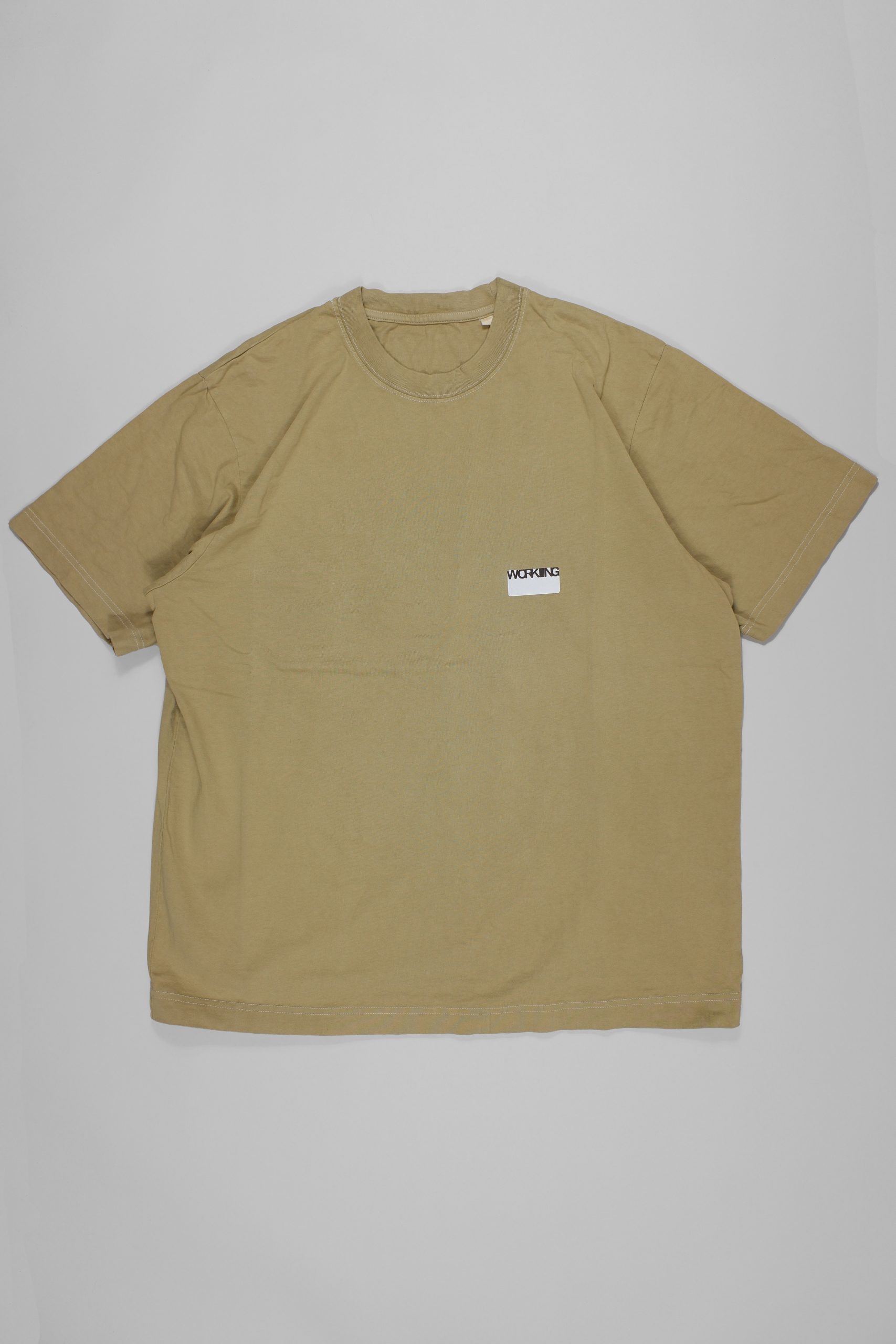 Working Sticker Tshirt