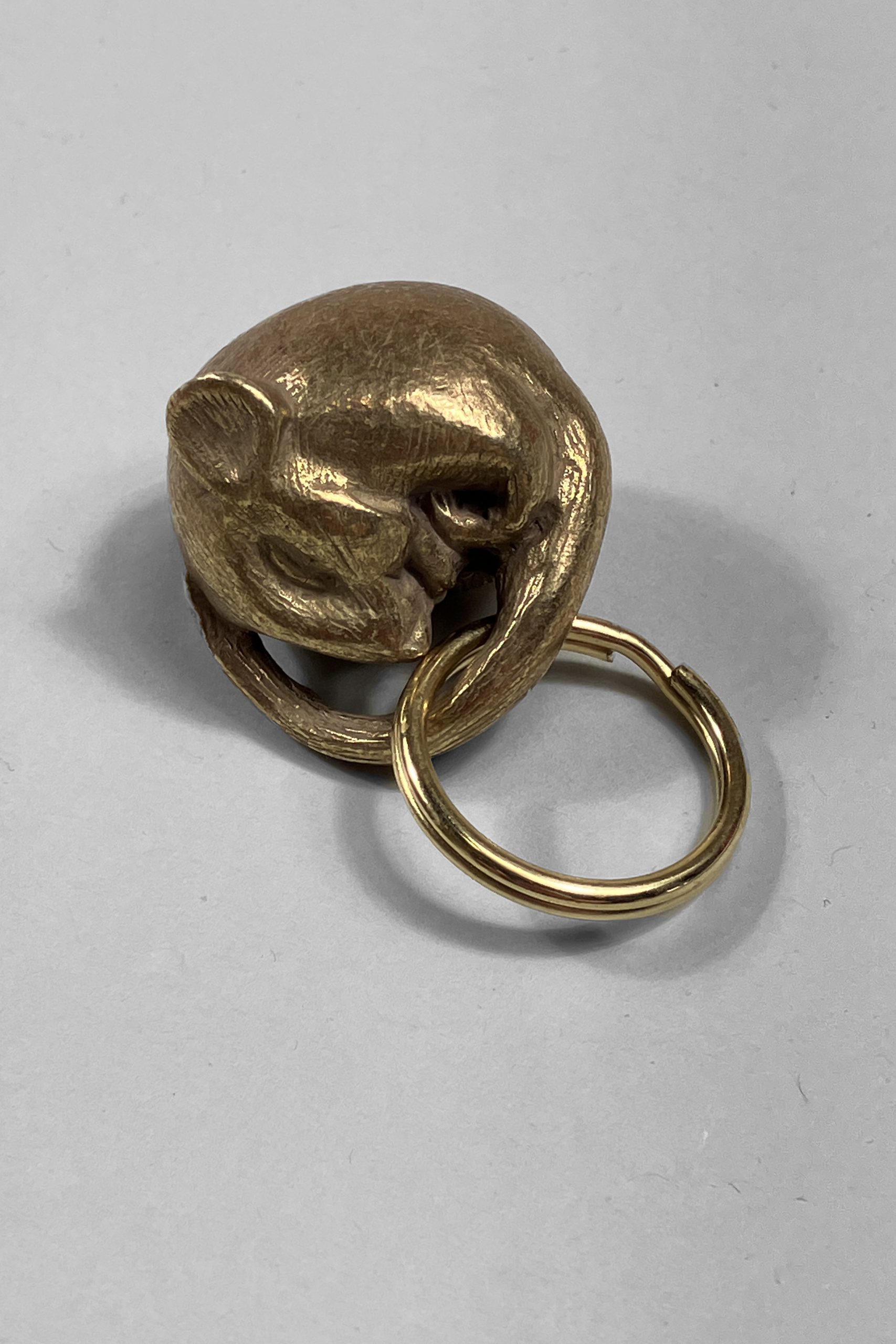 Tender Co. Brass Dormouse キーリング Tender Co. Brass Dormouse キーリング 【公式通販】