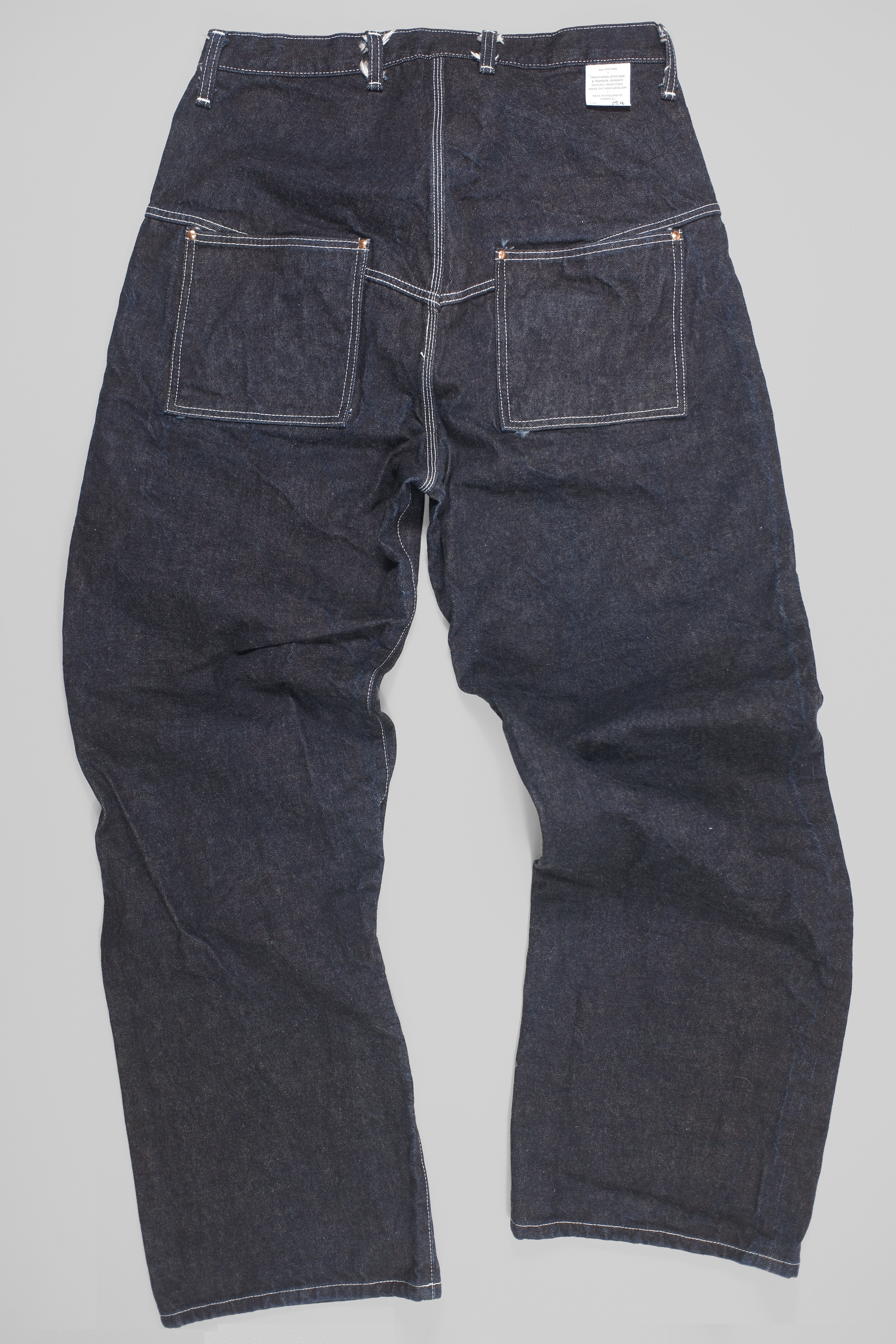 【rau.】TENDER CO. TYPE130  Woad Type 124 Wader Jeans